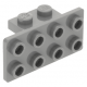 LEGO fordító elem 1×2 - 2×4, sötétszürke (93274)